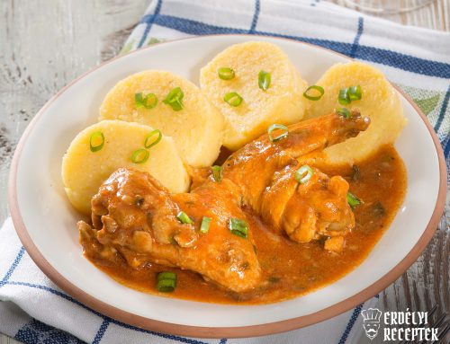 Csirkemártás puliszkával