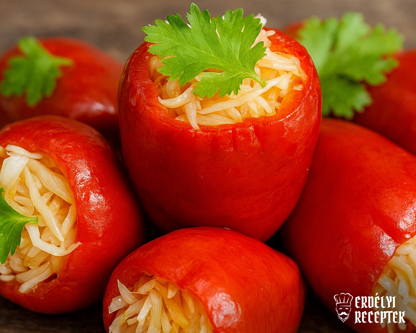 Paprika káposztával töltve recept