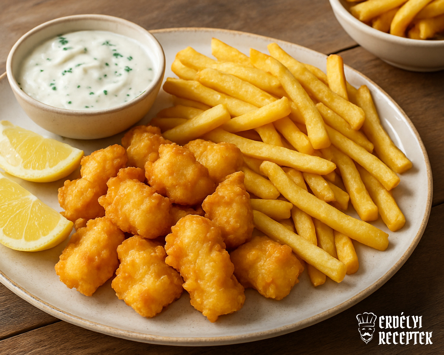 Holland kibbeling recept – ropogós rántott hal fokhagymás mártogatóssal